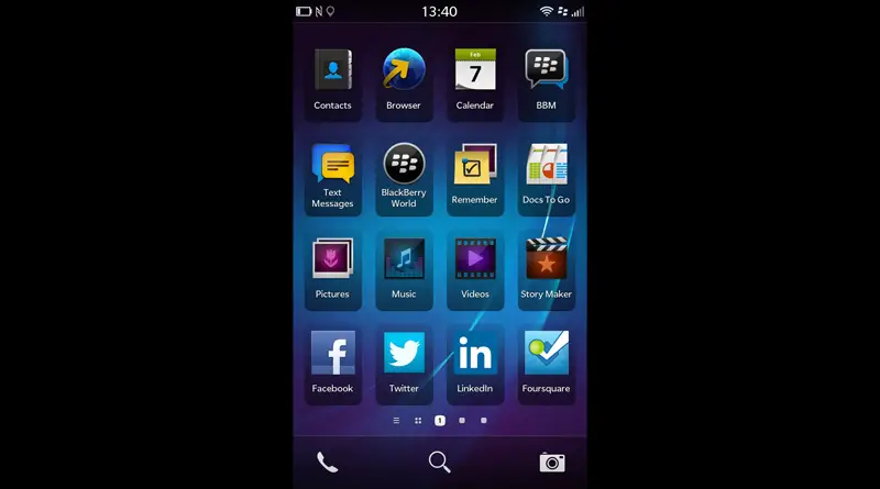 Blackberry OS 10