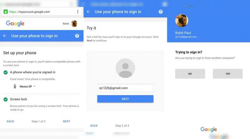 Google Uji Coba Fitur Login Tanpa Password