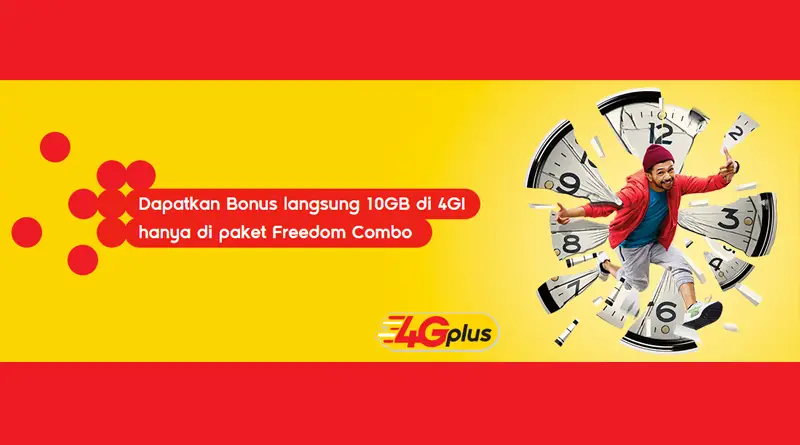 Paket Freedom Combo Indosat Ooredoo Berikan Bonus Kuota 10GB