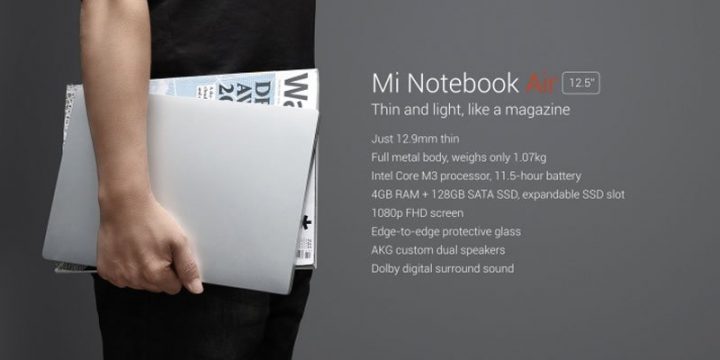 Mi Notebook Air 12,5 Inci