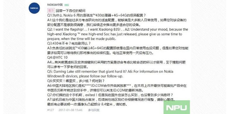 Percakapan di Weibo / image via Phone Arena
