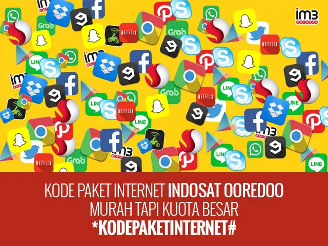Kode Paket Internet Indosat Ooredoo Murah Tapi Kuota Besar