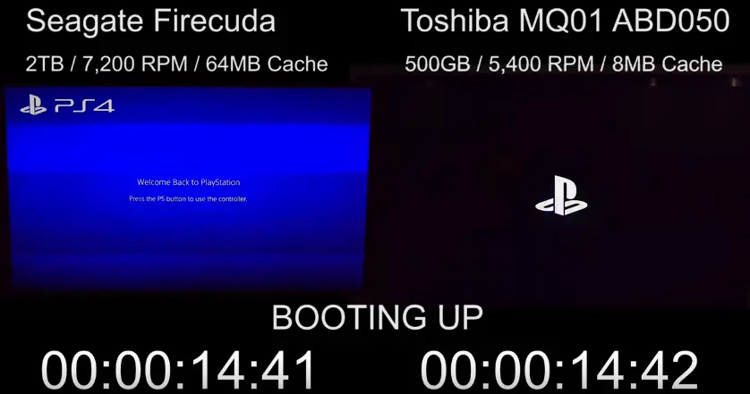 Booting Games - Seagate Firecuda 2TB