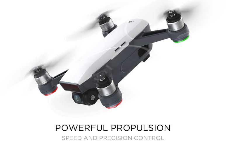 DJI Spark - powerful-propulsion