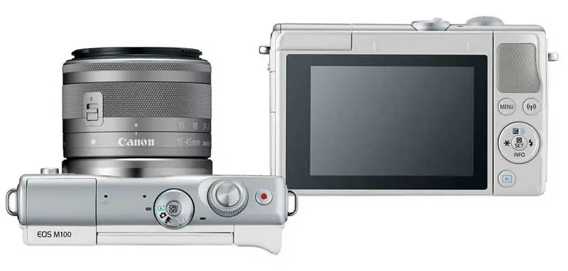 Canon EOS M100 - Tombol