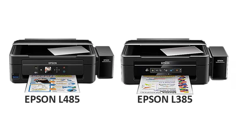 Perbedaan Printer All in One Epson L485 dengan L385