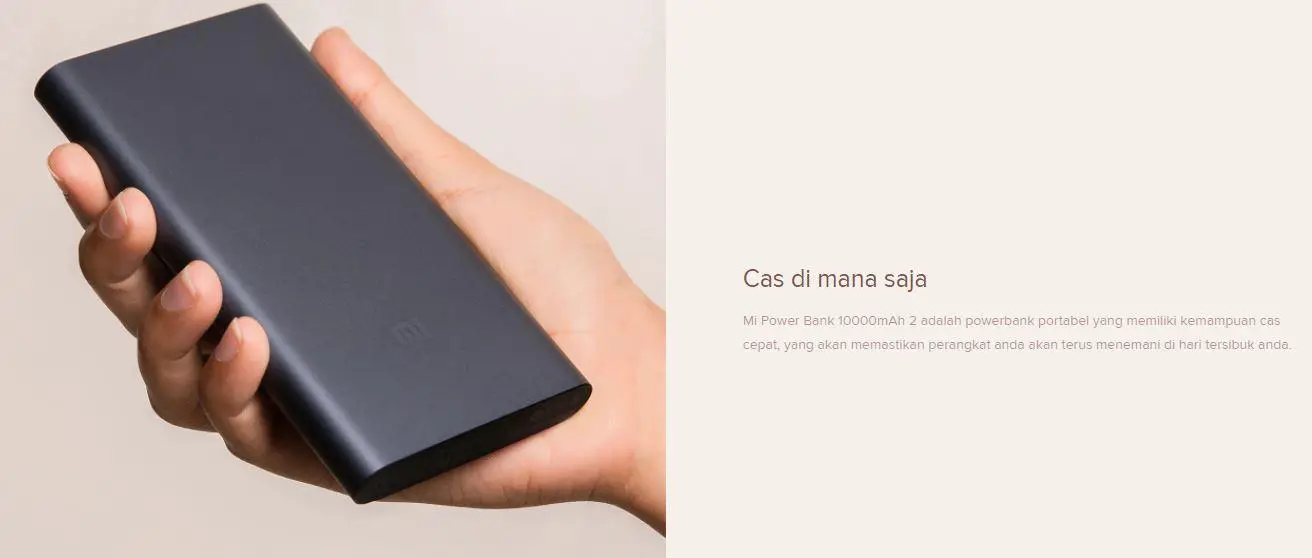 Xiaomi Mi Powerbank 10000 mAh