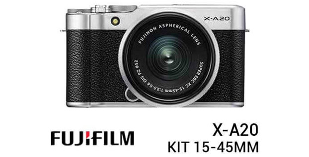 Spesifikasi & Harga Fujifilm X-A20 Mirrorless Untuk Pemula