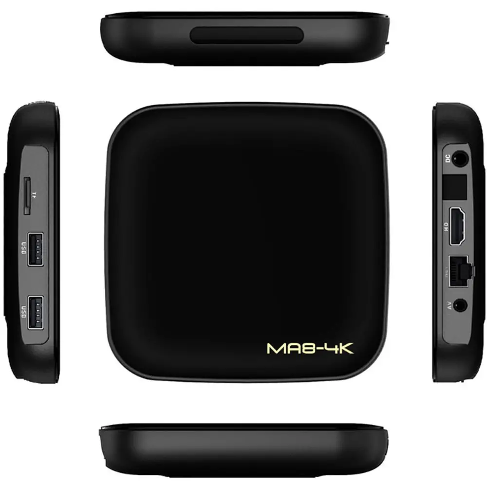 MA8-4K Smart Android TV Box