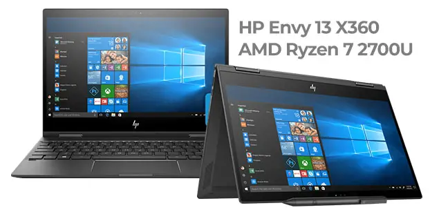 HP Envy 13 X360 AMD Ryzen 7 2700U, Rp 15 Juta untuk Profesional