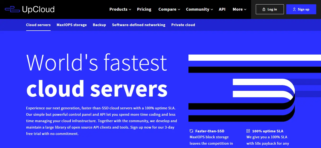 UpCloud, Cloud Server Tercepat dengan 100% Uptime SLA