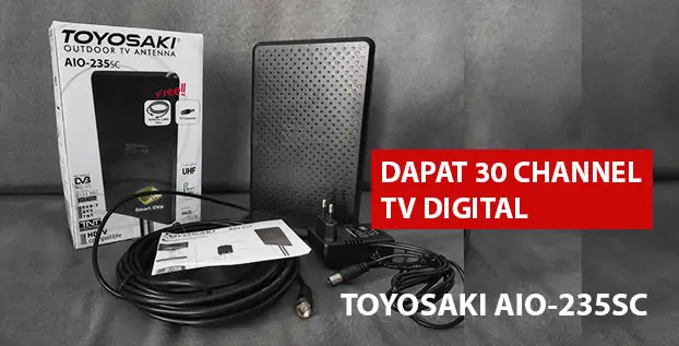 Antena TV Digital - Toyosaki AIO-235SC