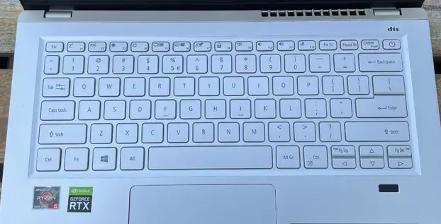 Acer Swift X Keyboard