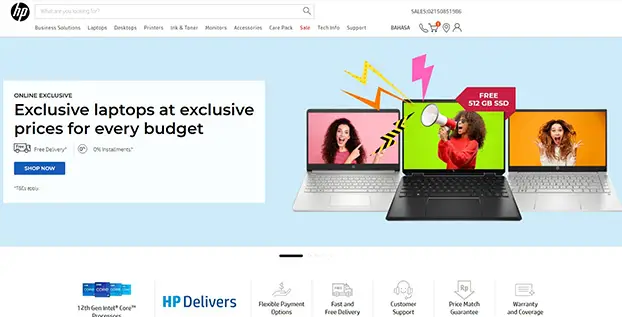 Mau Beli Laptop HP Murah Gratis Ongkir? + Diskon Rp 500ribu