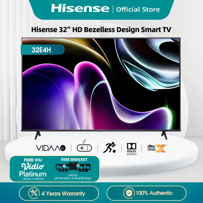 Hisense Smart HD TV 32E4H