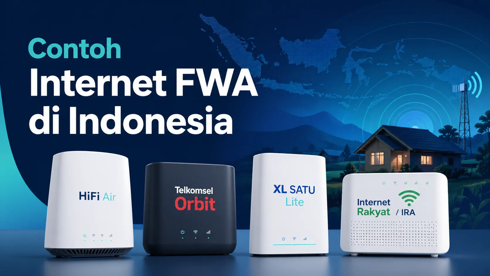 Internet FWA di Indonesia