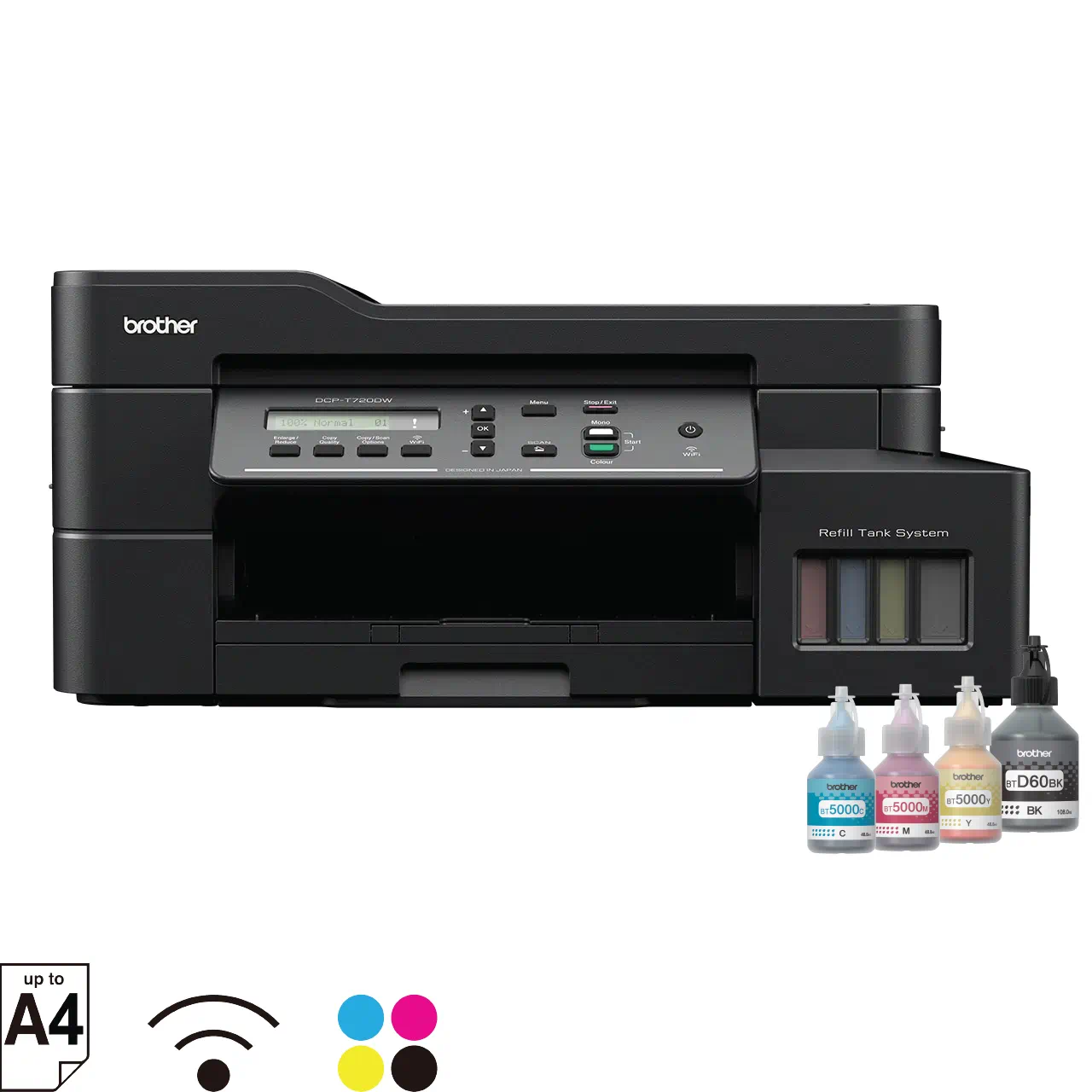 5 Rekomendasi Printer untuk Cetak Sticker 6 Brother DCP-T720DW