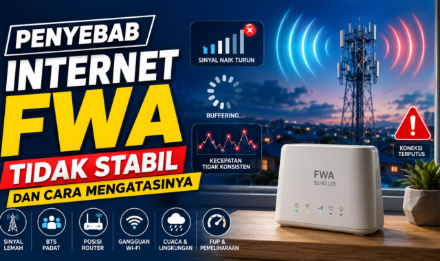 Internet FWA Tidak Stabil