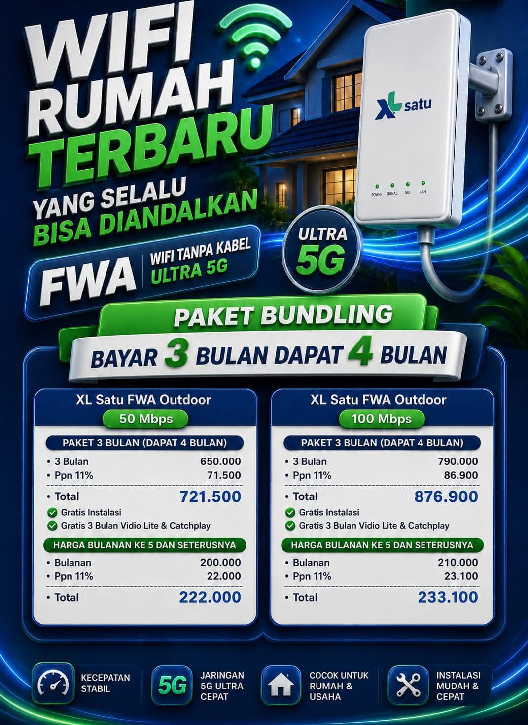 XL Satu FWA