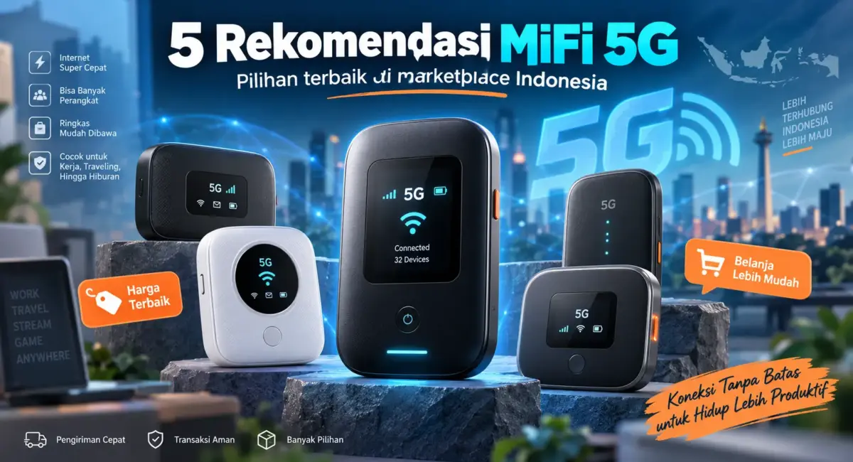 5 Rekomendasi MiFi 5G Terbaik untuk Provider Indonesia 1 5 Rekomendasi Mifi 5G