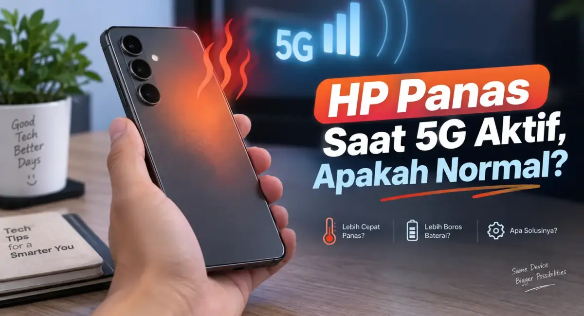 HP Panas Saat 5G Aktif, Apakah Normal? 1 HP Panas Saat 5G Aktif