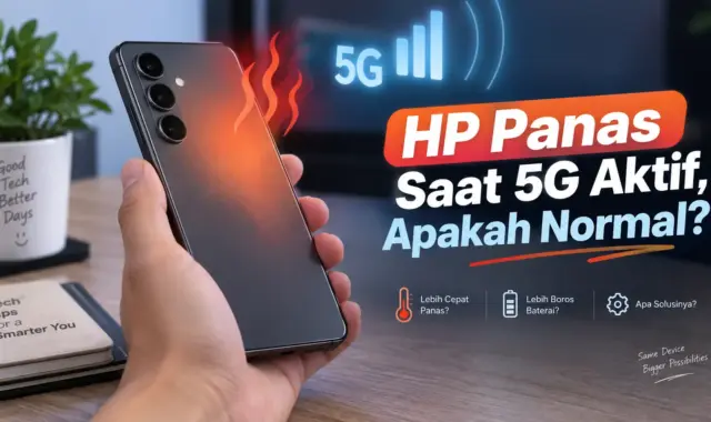 HP Panas Saat 5G Aktif