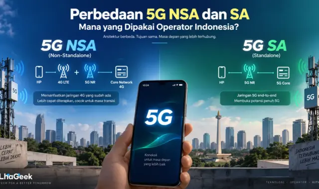 Perbedaan 5G NSA dan SA