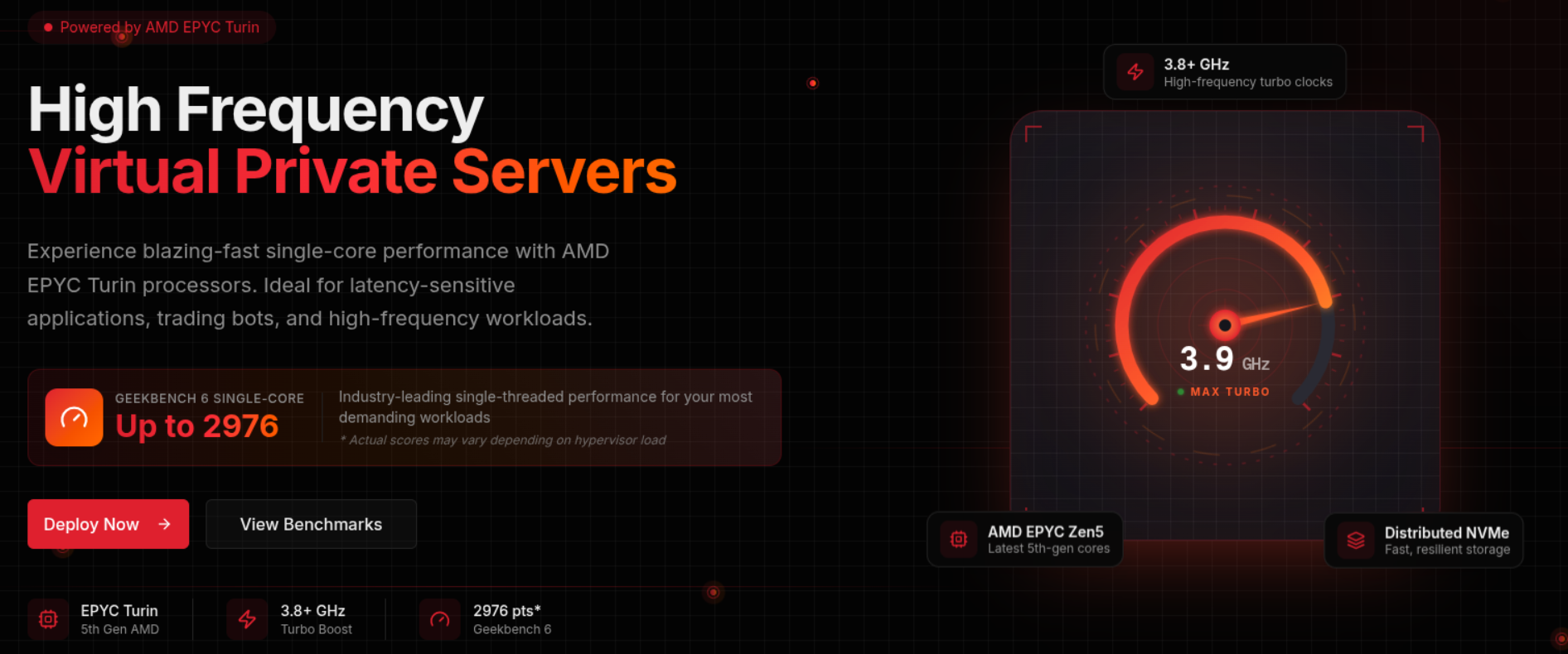 Perbedaan VPS High Performance dengan High Frequency 3 High Frequency dengan AMD EPYC Turbo