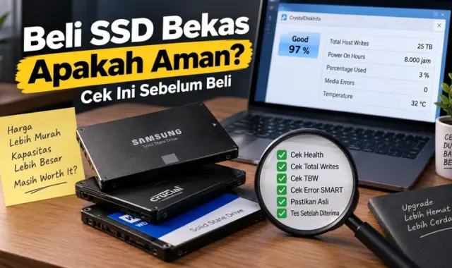 SSD Bekas Apakah Aman