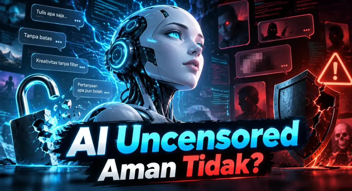 AI Uncensored Makin Populer, Sebenarnya Aman Tidak? 1 AI Uncensored Aman Tidak