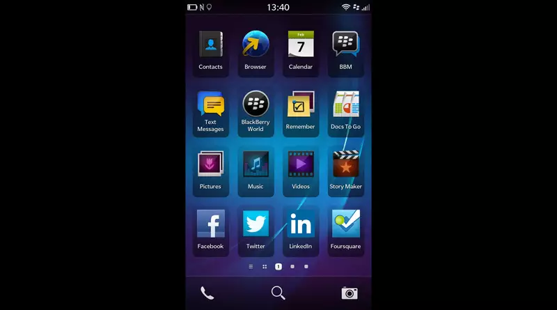 Blackberry OS 10