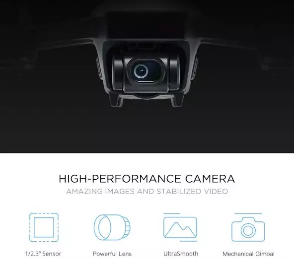 DJI Spark Jadi Solusi Bagi Penggemar Drone Ukuran Mini 5 DJI Spark Camera