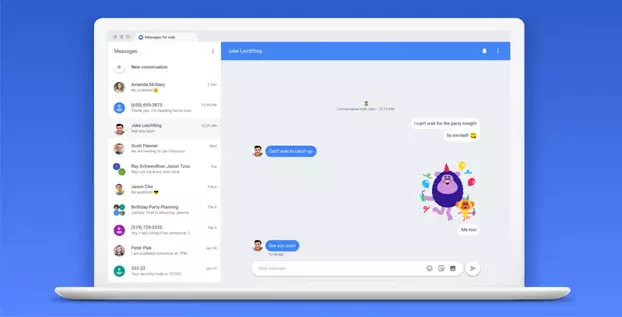 Dengan Android Messages Kamu Bisa SMS-an di Komputer 1 Messages