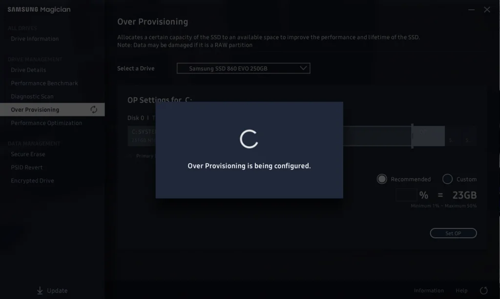 Cara Meningkatkan Performa SSD & Usia SSD Samsung dengan Over Provisioning 5 Over Provisioning SSD SAMSUNG