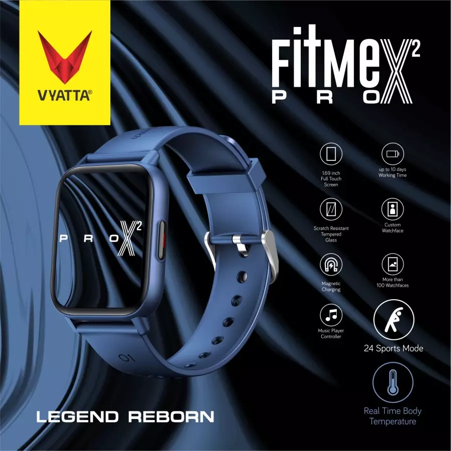 5 Rekomendasi Smartwatch Terbaik Murah Harga Rp 500 Ribuan 3 VYATTA Fitme Pro X