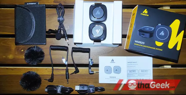 Review Wireless Microphone MAONO WM820, Up to 50 meter 3 MAONO WM820