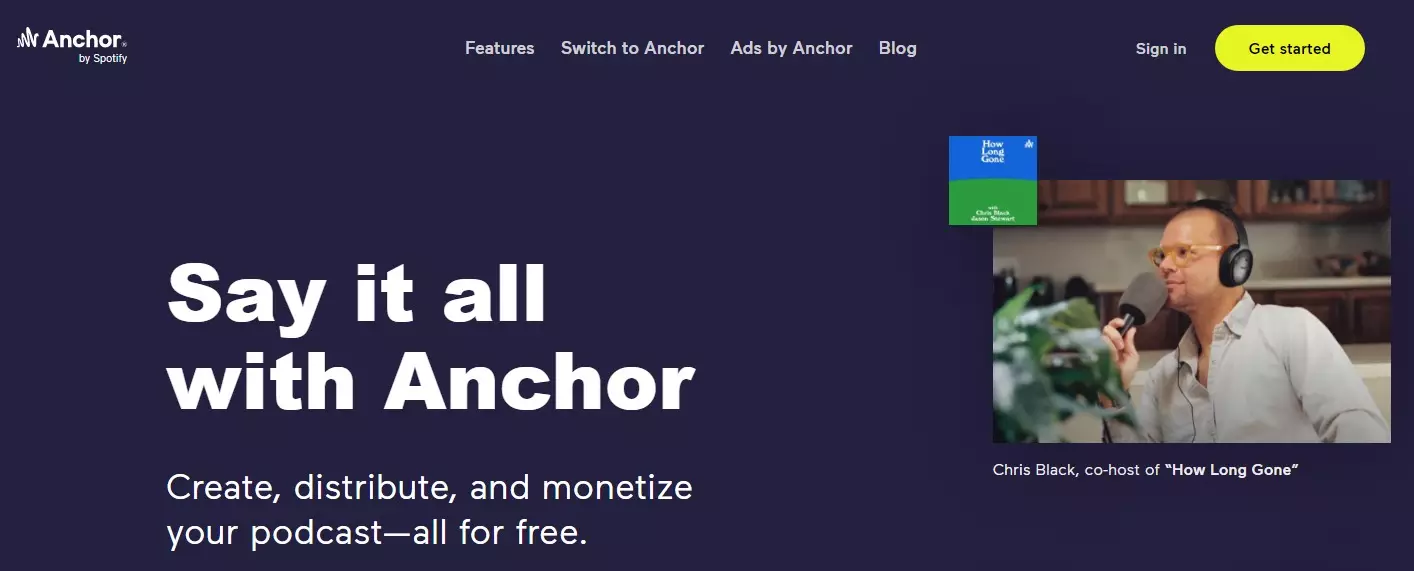6 Hosting Podcast Gratis Terbaik yang Bisa Dicoba 3 Anchor Podcast