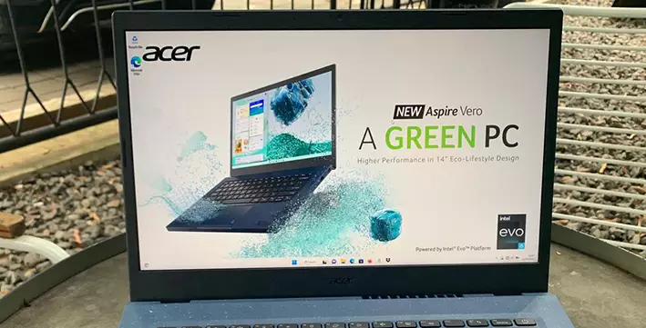 Review Acer Aspire Vero 14" (AV14-51), Laptop Ramah Lingkungan dan Hemat Energi 5 Acer Aspire Vero 14 - Layar
