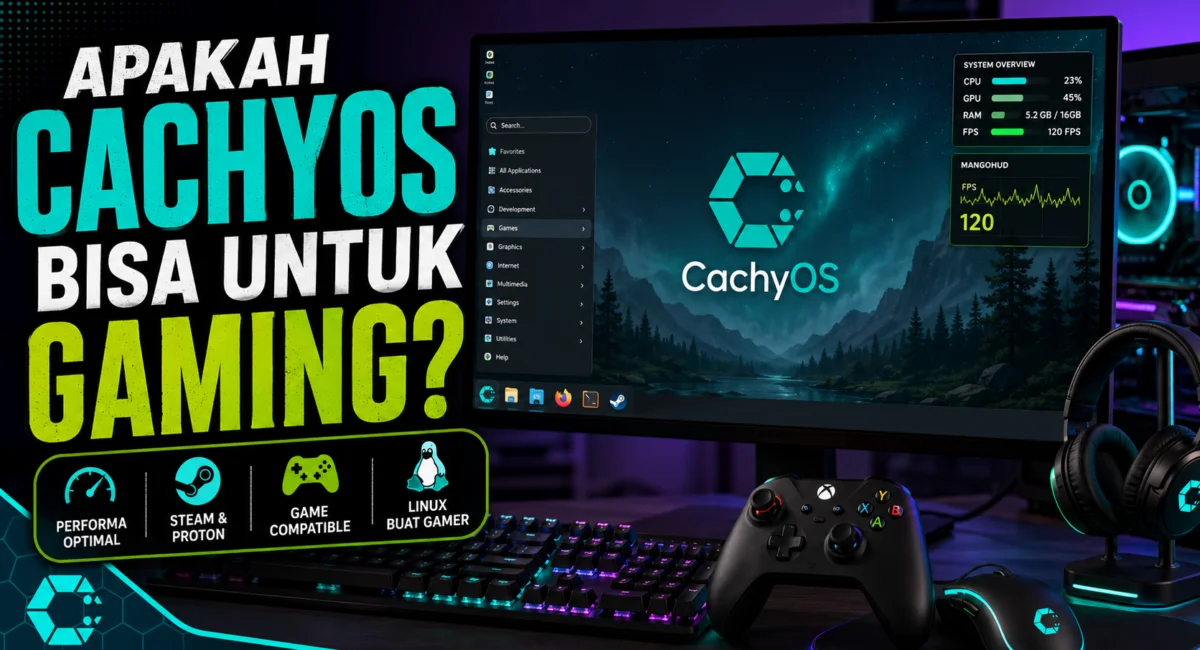 Apakah Sistem Operasi CachyOS Bisa untuk Gaming? 1 Sistem Operasi CachyOS untuk Gaming