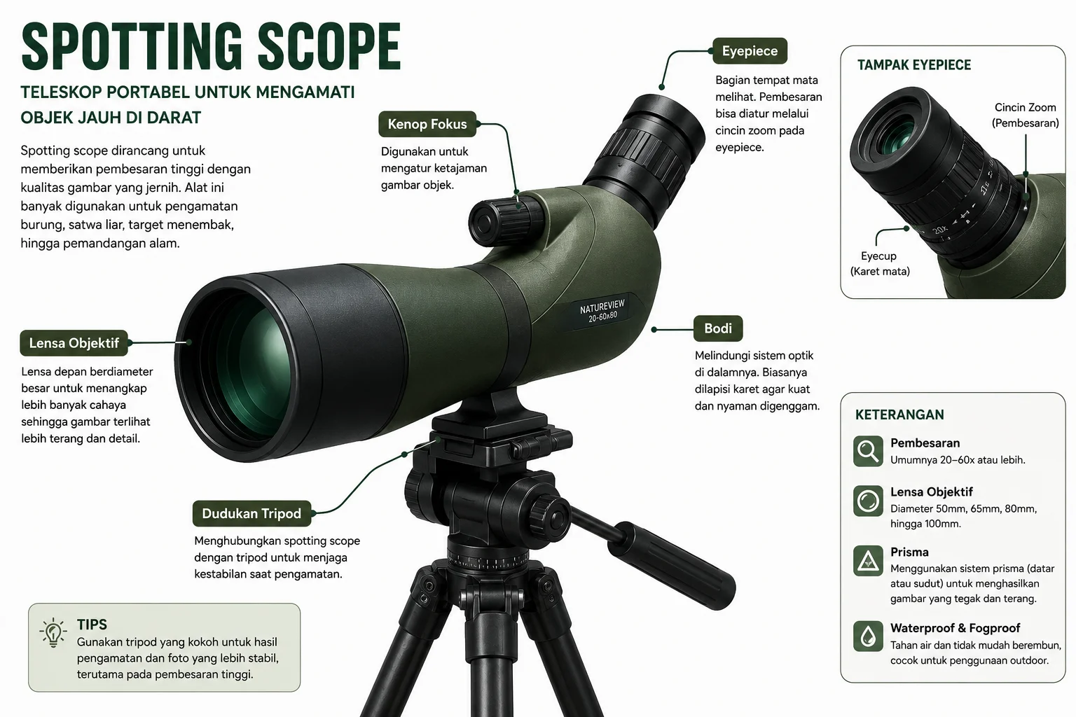 Apa itu Phonescoping? Tren Baru Fotografi Ponsel 2 Spotting Scope